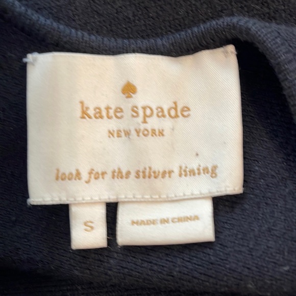 Kate Spade Quincy Brighton Black and Cream Cocktail Dress Small - Picture 7 of 10